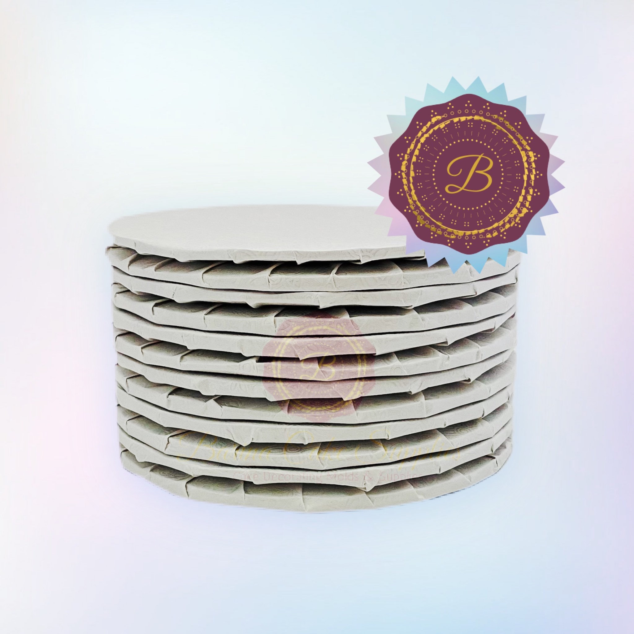 Cake Board effet marbre en masonite 30cm – Pur D'Eliz