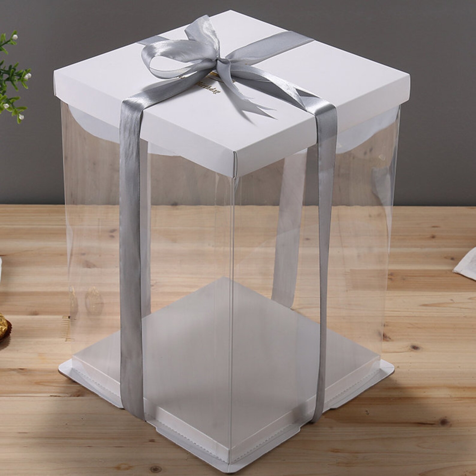 Tall Cake Boxes Clear Cake Box Gift Boxes Cake Boxes in Etsy Canada