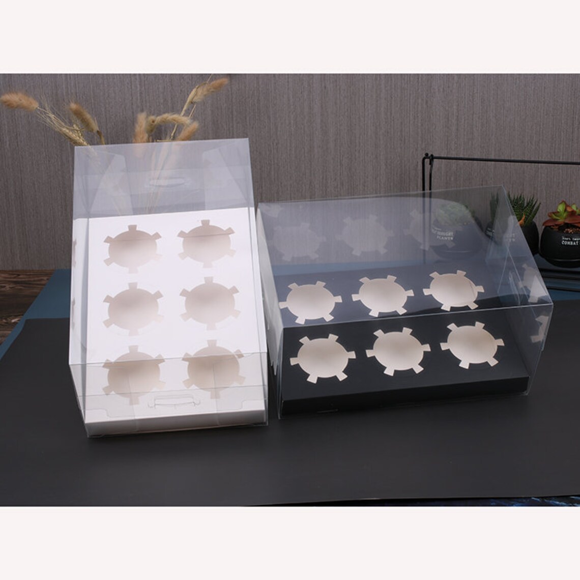 Clear Cupcake Box Fancy Gift Boxes Cupcake Boxes in Canada Etsy