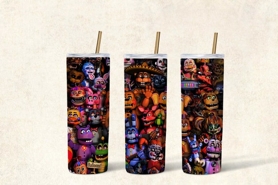 12 FNAF (5) FIVE NIGHTS AT FREDDY candy cups for birthday party favors bags