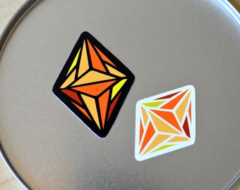Black /& White 1 of 12-Months17-Kinds-of Birthstone Stickers Diamond April Birthstone Stickers Waterproof and UV-Resistant