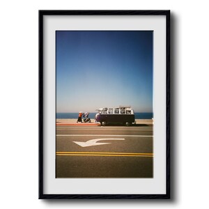 Photo Print - Strolling the Coast, Textured Watercolor Finish, Giclee Fine Art Photographic Paper, Wall Art Home Office Decor (200 GSM)