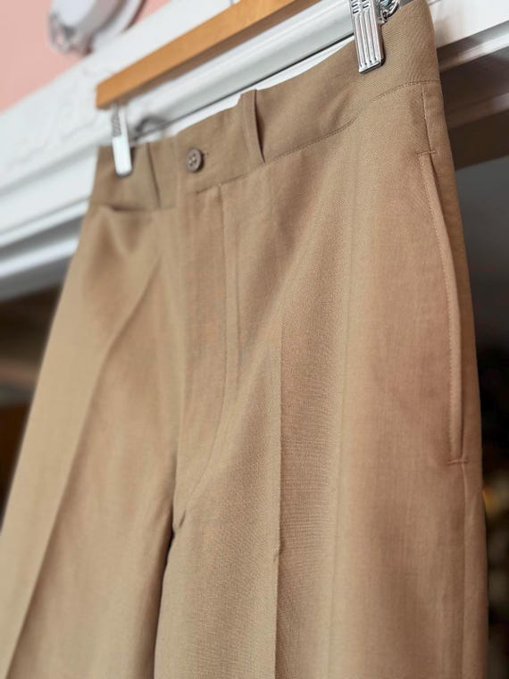 1944 U.S. Military Khaki Service Trousers 28" Wai… - image 5