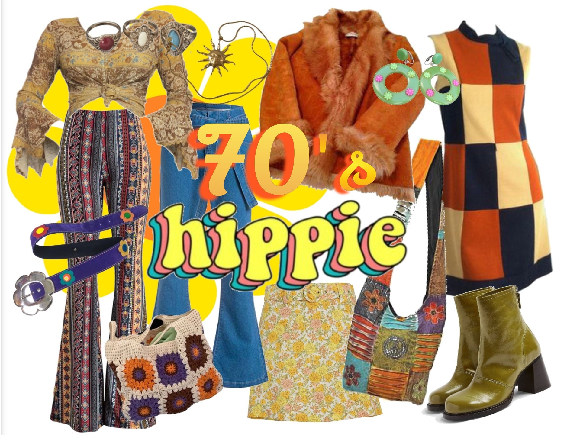 70s Hippie Style Clothes