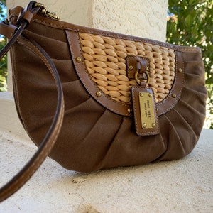 Bohemian Nine West clutch  Purse - Brown- lightly used