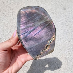 Purple Labradorite Freeform, Purple Labradorite, Purple Labradorite Free Form, Spectrolite, Rainbow Labradorite