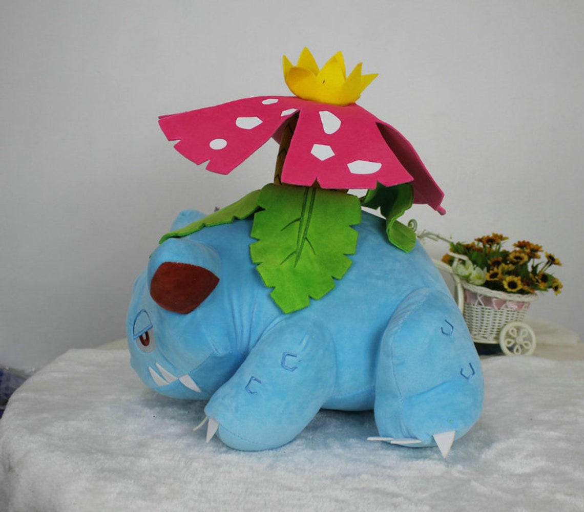 Mega Venusaur Bisaflor Stuffed Animal Plush Soft Toy Figure | Etsy