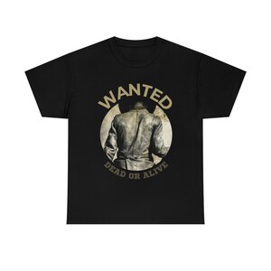 Outlaw Tshirt, Jessie James, Men&#39;s tshirt,  Unisex Heavy Cotton Tee
