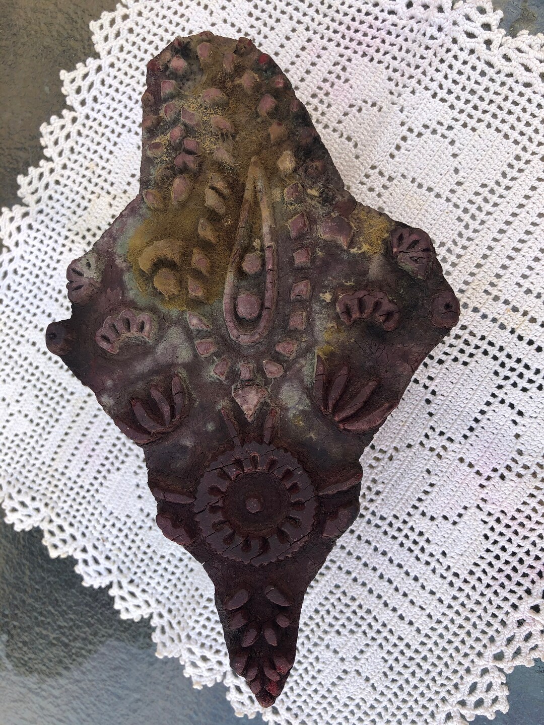 Antique Wooden Stamp Etsy