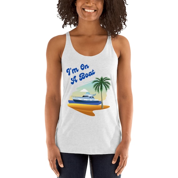 Women’s Sleeveless Racerback Crop Tank – Soft Cotton, Stretchy Fit, Teal Color, Large