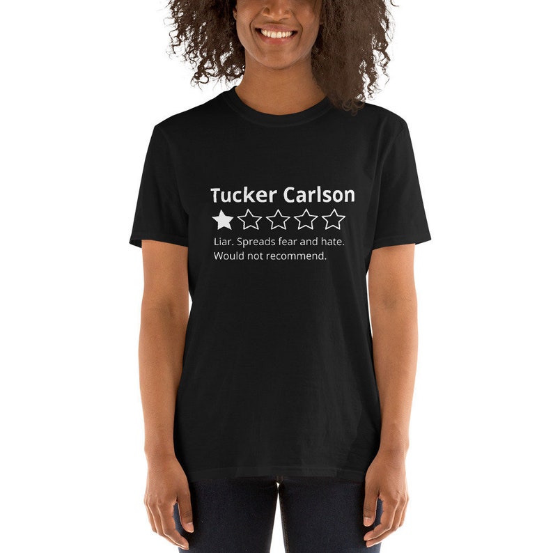 Tucker Carlson Review Shirt Fox News T-shirt - Etsy