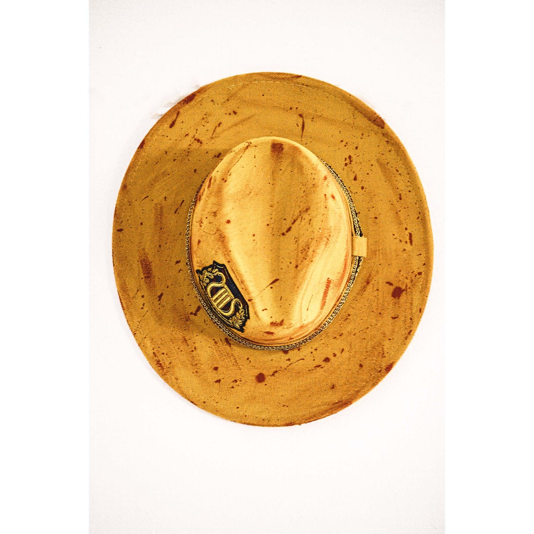 Yellow Hat Unisex Hat Fedora Hats Cotton Hats Handmade Etsy UK