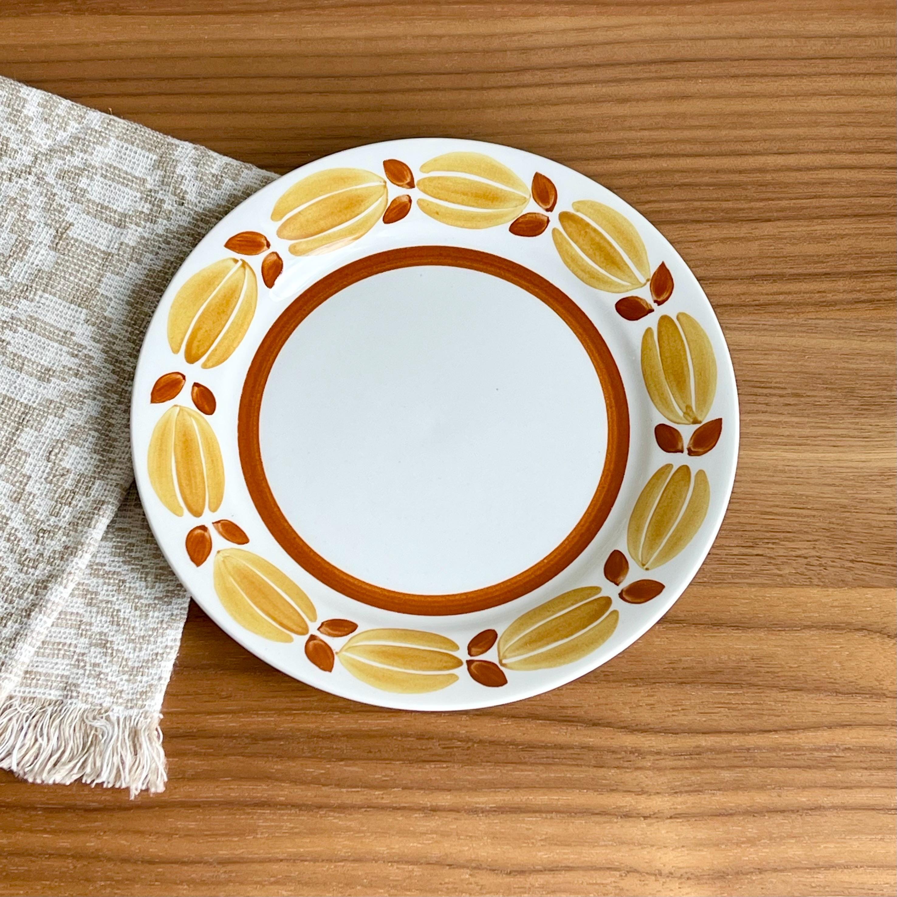 アラビア　ヴィンテージ　BOTNIA デザートプレート2枚セット　ハンドペイント Arabia Botnia - Etsy