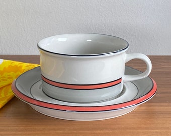 Arabia Finland ASLAK tea cup and saucer