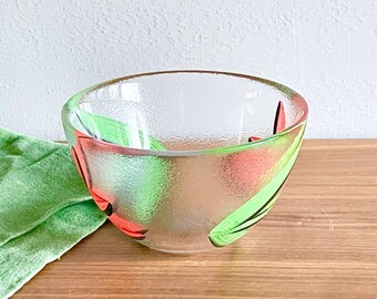 Kosta Boda TULIPA ハンドペイントガラスボウル - Etsy 日本