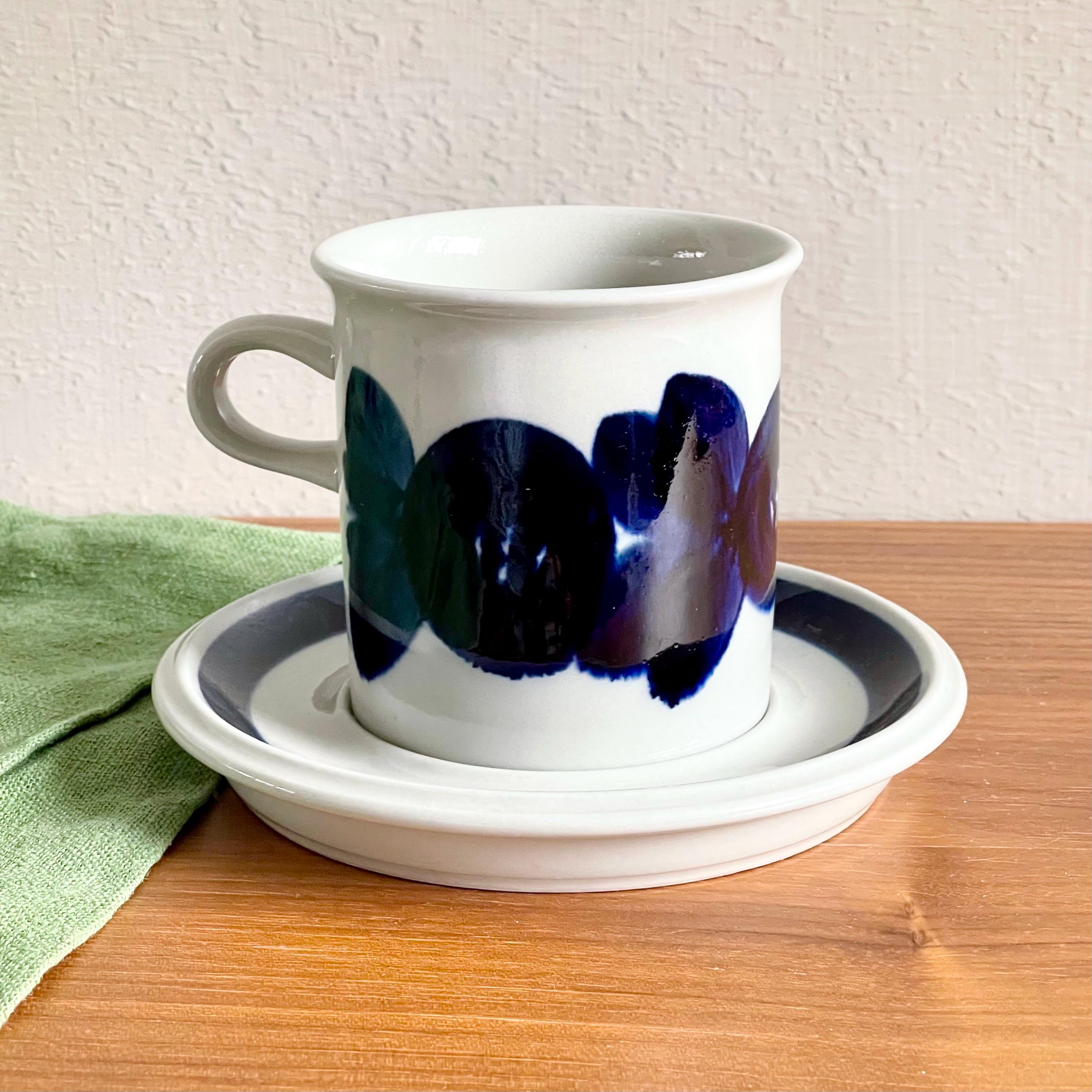 ARABIA Anemone 皿 17cm Arabia Anemone Plate 16 cm, Vintage | Astialiisa Online