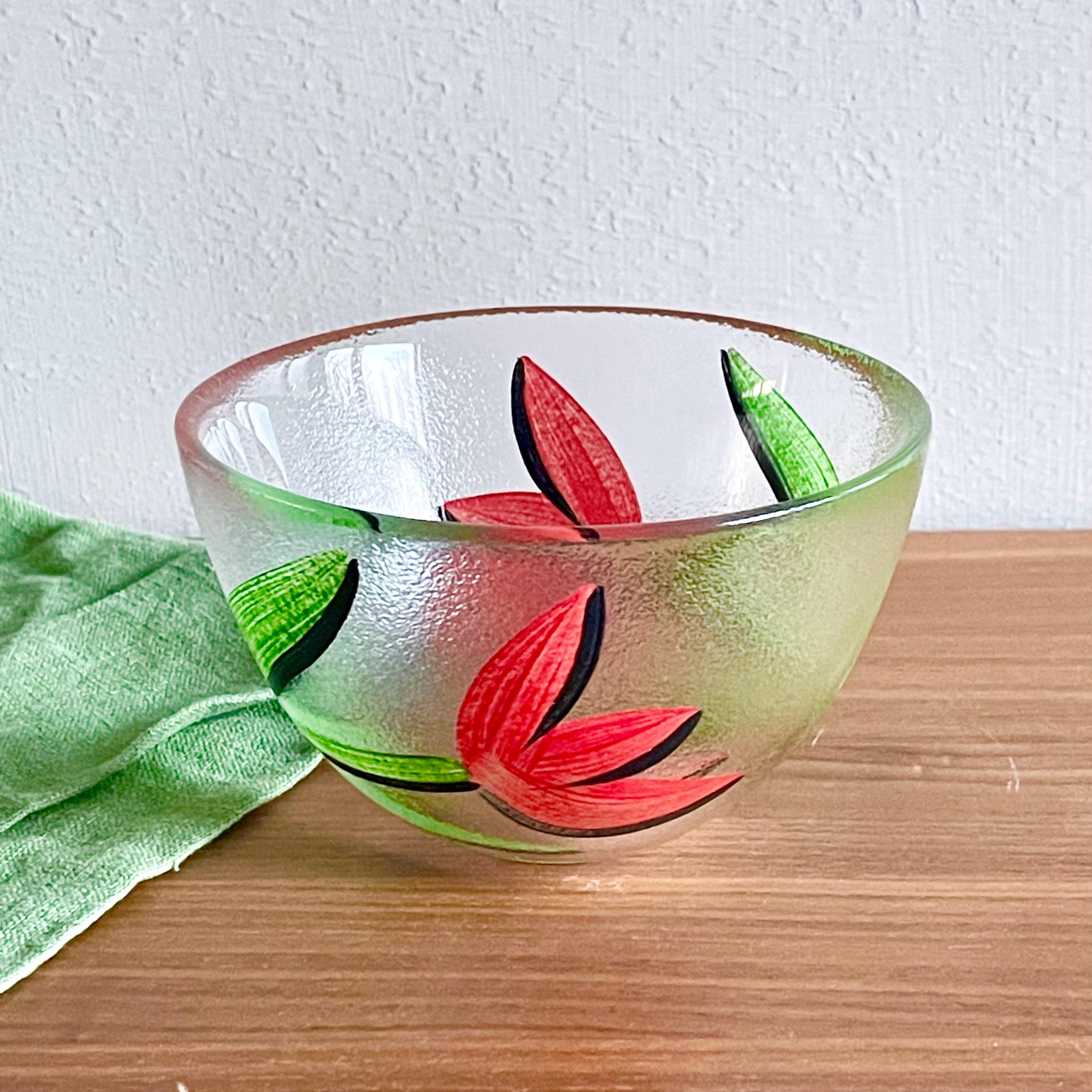 Kosta Boda TULIPA ハンドペイントガラスボウル - Etsy 日本
