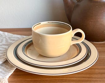 Zeer zeldzaam! TAIKA-koffiekop, schotel en taartbord uit Arabia Finland