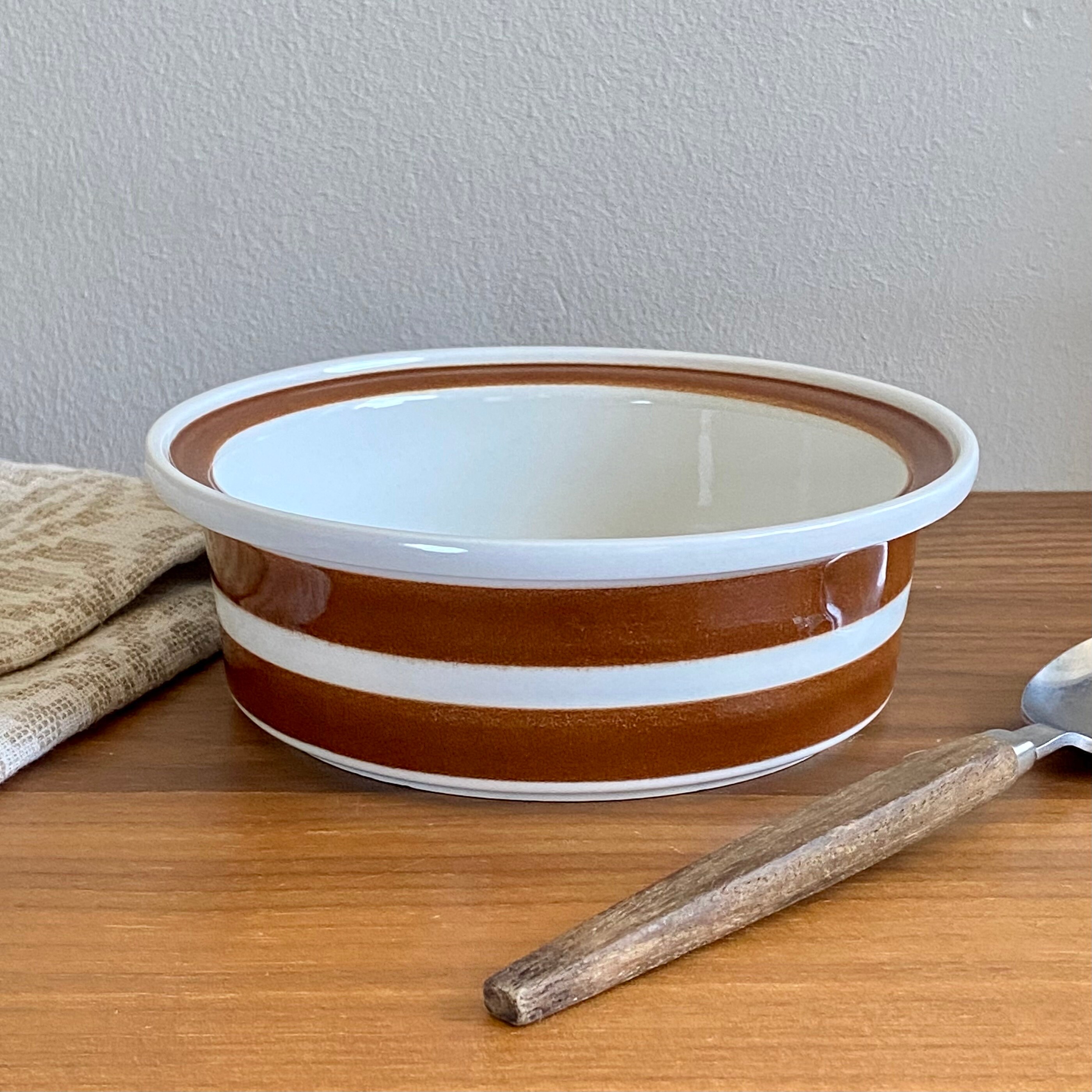 【在庫一掃】 Anemone Arabia Brown Etsy - 食器