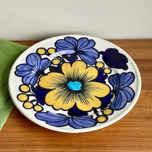 TRUE FINDING! Arabia Finland NUPPU dinner plate