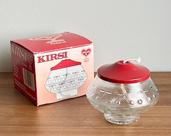 リーヒメーン・ラシ用ナニー・スティル・レッド・アポロ・ランプ。北欧