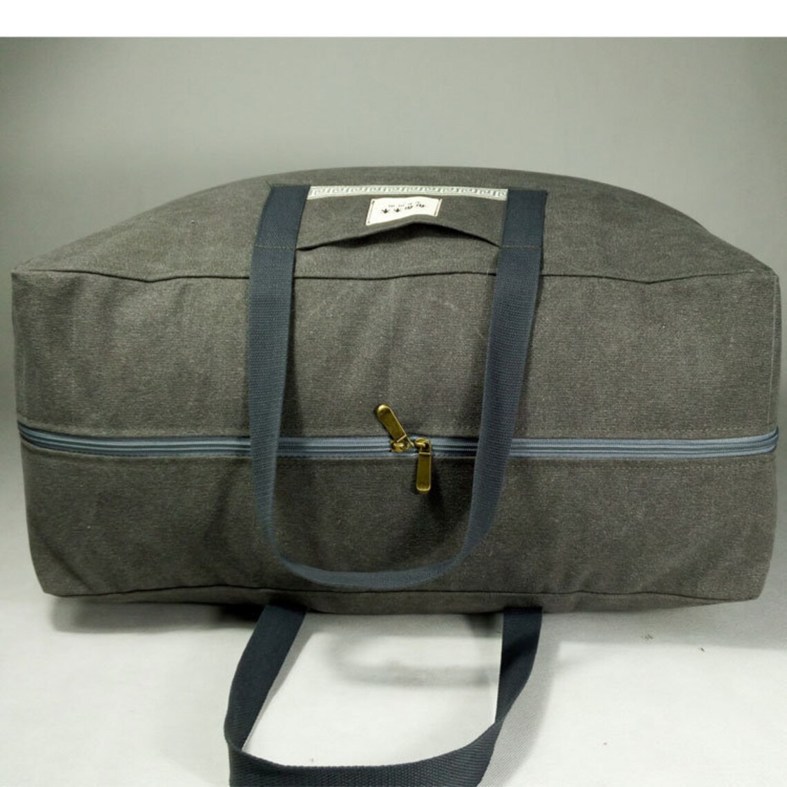 Extra Large Real Canvas Storage Duffel Fabric Tote Bag Etsy