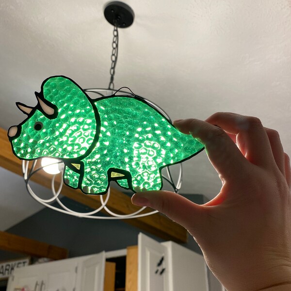 Stained Glass T Rex Patterns Etsy