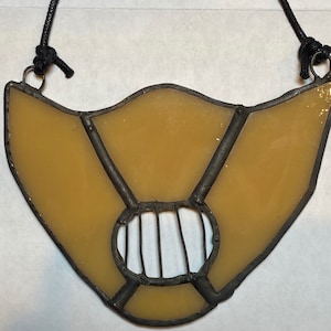 Hannibal Lector Mask Suncatcher