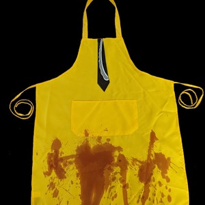 Leatherface apron tribute with pocket texas bbq chainsaw