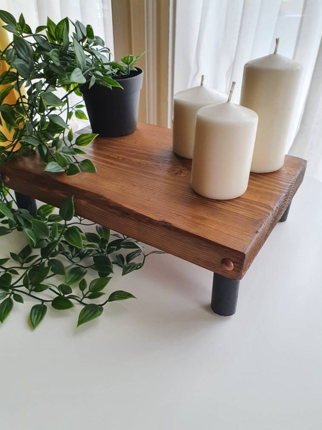 Wooden Decorative Display Riser.candle Display, Plant Display,countertop Display. Etsy