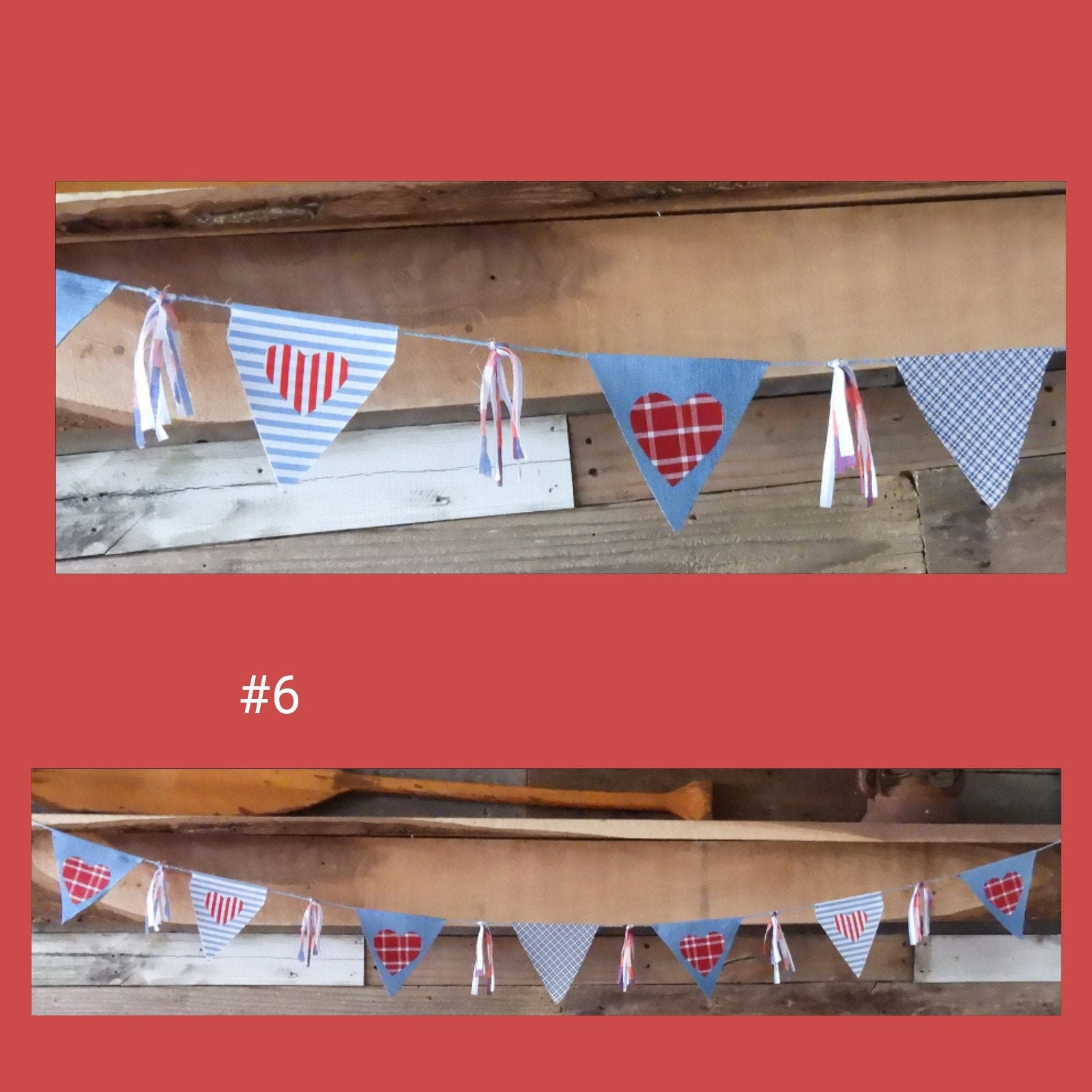 Patriotic Bunting | Etsy