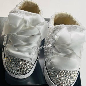 Converse All Star Cribster Shoes, Baby Birthday Converse Shoes, Baby First Converse Shoes, Christening Converse Shoes