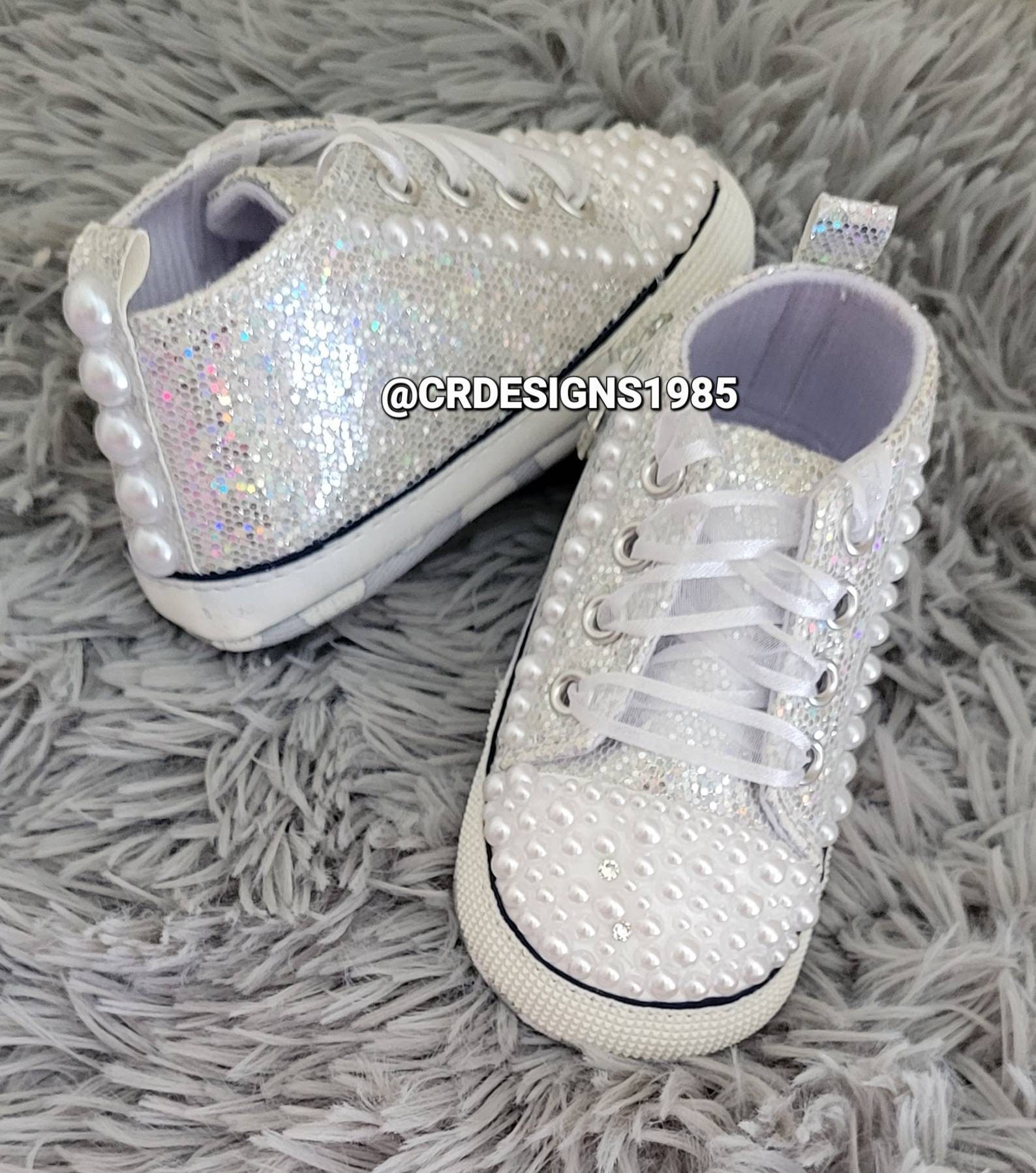 Baby Bling Shoes Baby Wedding Shoes Baby Birthday Shoes Etsy