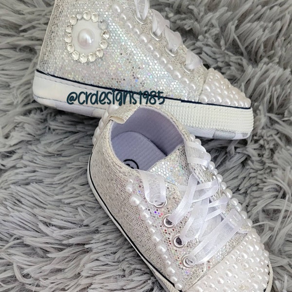 bling baby shoes