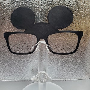 1 MOUSE EARS 3D Printed Magnetic Glasses Topper with Magnets