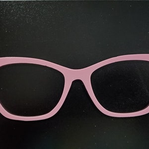 1 Tulip 3D Printed Magnetic Glasses Toppers with Magnets pair compatible.