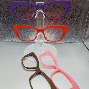 1 FINWANDA HYBRID Topper made for Finley frames 3D Printed Magnetic Glasses Topper with Magnets INSTALLED Pair eye wear Compatible