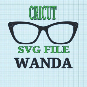 WANDA TOPPER SVG File, Eyewear, Topper, Svg, Digital Download, svg, Eyeglasses svg, Eyeglasses Frame, Glasses, cricut