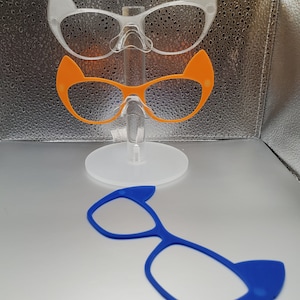 1 CAT EAR 3D Printed Magnetic Glasses Toppers with Magnets Installed pair compatible.