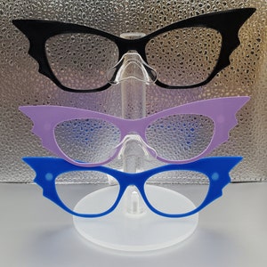 1 BATEYE 3D Printed Magnetic Glasses Topper with Magnets INSTALLED Pair Compatible