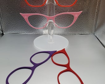 1 SUSIE Q 3D Printed Magnetic Glasses Topper with Magnets INSTALLED Pair Compatible