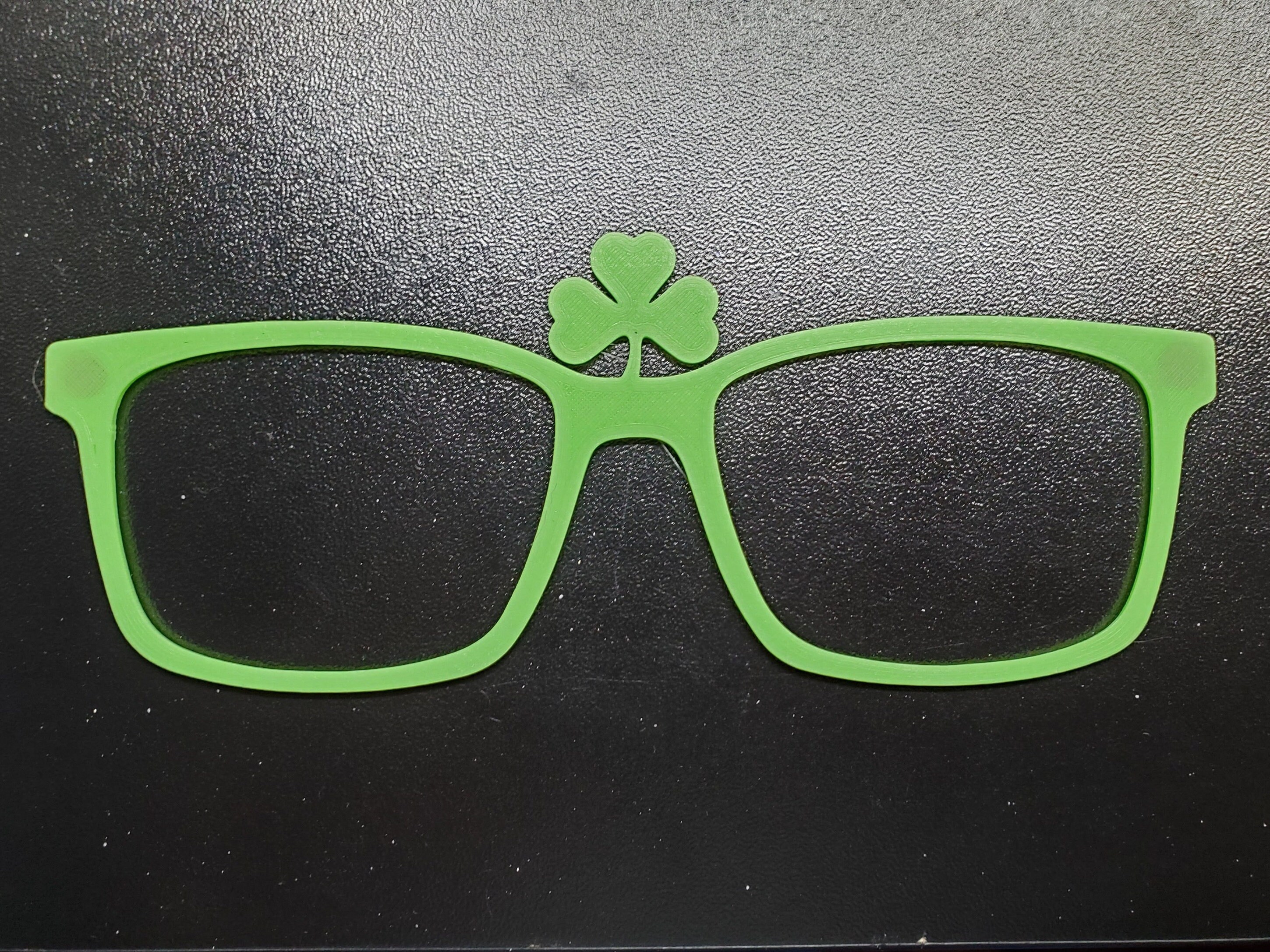 1 3D Printed SHAMROCK Topper Glasses Toppers With Etsy
