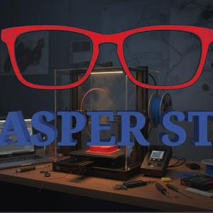 Eyeglasses Topper STL File for 3D Printing (Digital Download)