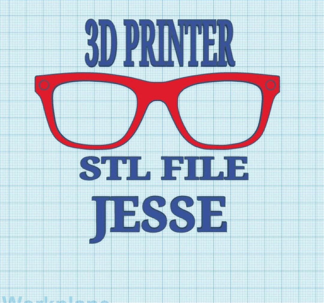 Wordjesse Topper JESSE TOPPER STL File for 3D Printing, Digital Download, Stl ...