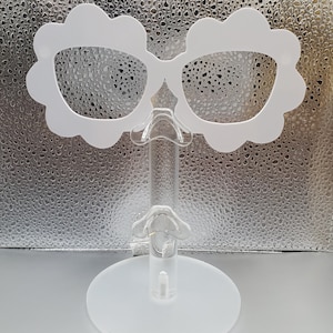 1 DAISY 3D Printed Magnetic Glasses Topper with Magnets INSTALLED Pair Compatible