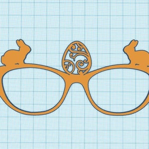 1 3D Printed EASTER EGG Topper Magnetic Glasses Toppers with Magnets