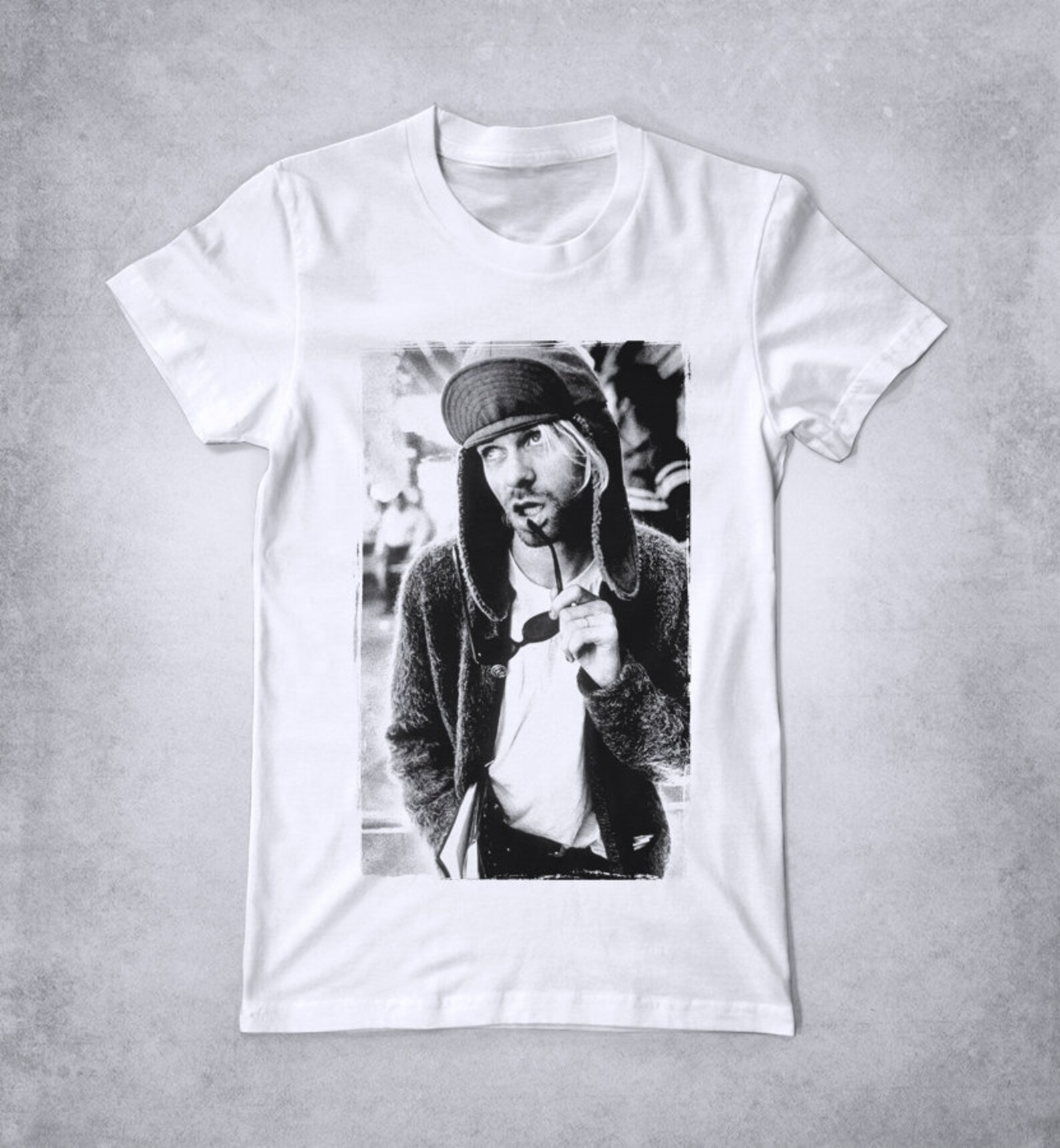 KURT COBAIN T-shirt Nirvana T-shirt Ultra Rare Hard to Find | Etsy