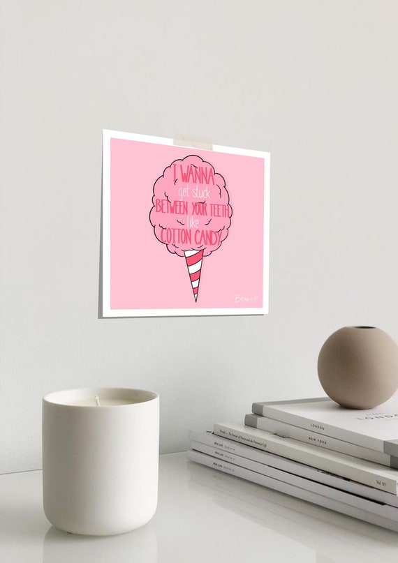 YUNGBLUD Poster YUNGBLUD Sticker Song Lyrics Cottoncandy - Etsy