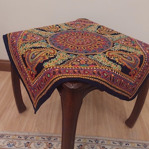 Pateh, Nadelarbeit fertige Wandbehang / Tischdecke Stickerei