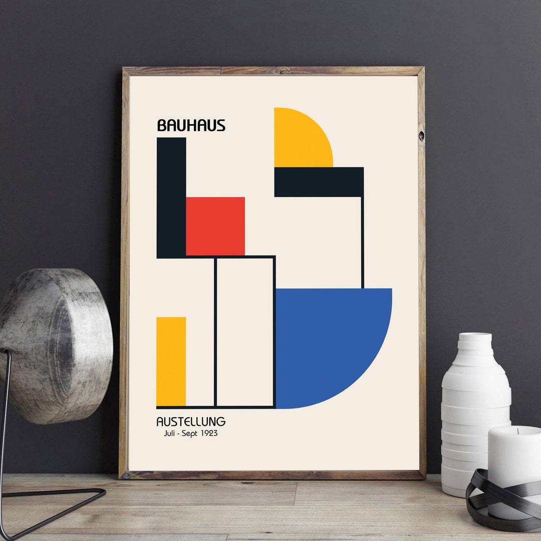 Bauhaus Poster Bauhaus Print Bauhaus Wall Art Modern Home - Etsy